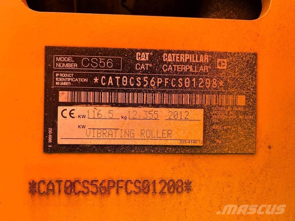 CAT CS 56 AC Vieno būgno volai