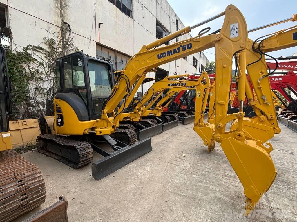 Komatsu PC35MR Mini ekskavatoriai < 7 t