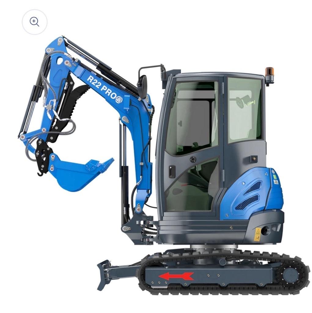 Rippa R22 PRO Mini ekskavatoriai < 7 t