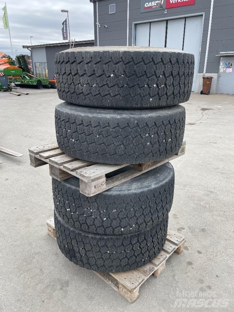 JCB 409 Padangos, ratai ir ratlankiai