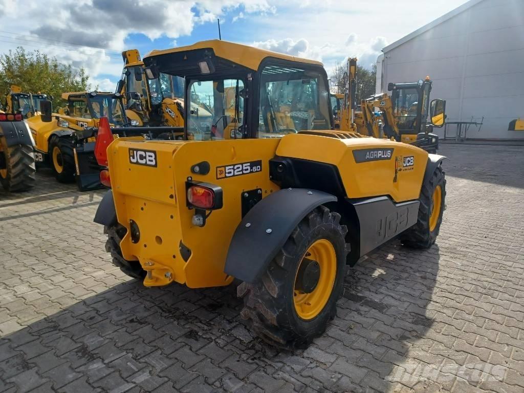 JCB 525-60 Agri Plus Teleskopiniai krautuvai