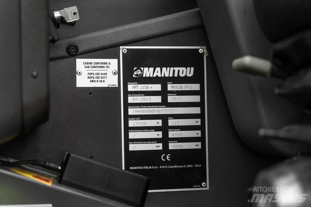 Manitou MRT 2150 Teleskopiniai krautuvai