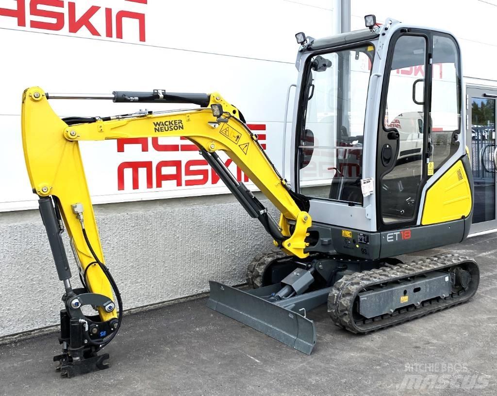 Wacker Neuson ET 18 Mini ekskavatoriai < 7 t