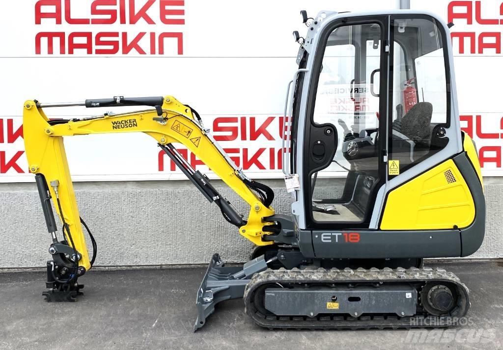 Wacker Neuson ET 18 Mini ekskavatoriai < 7 t