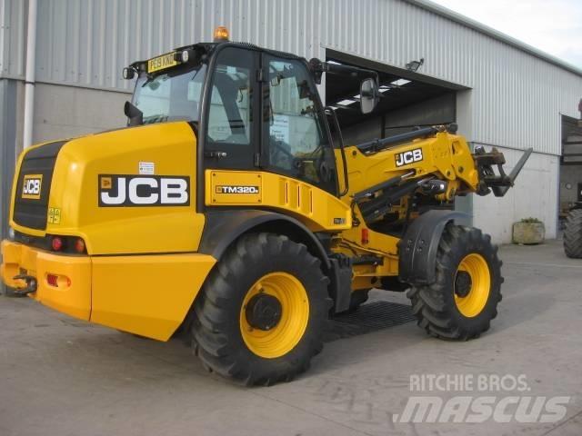 JCB TM 320 S Teleskopiniai krautuvai žemės ūkiui