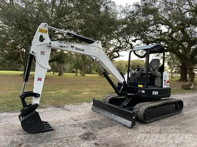 Bobcat E 50 Mini ekskavatoriai < 7 t
