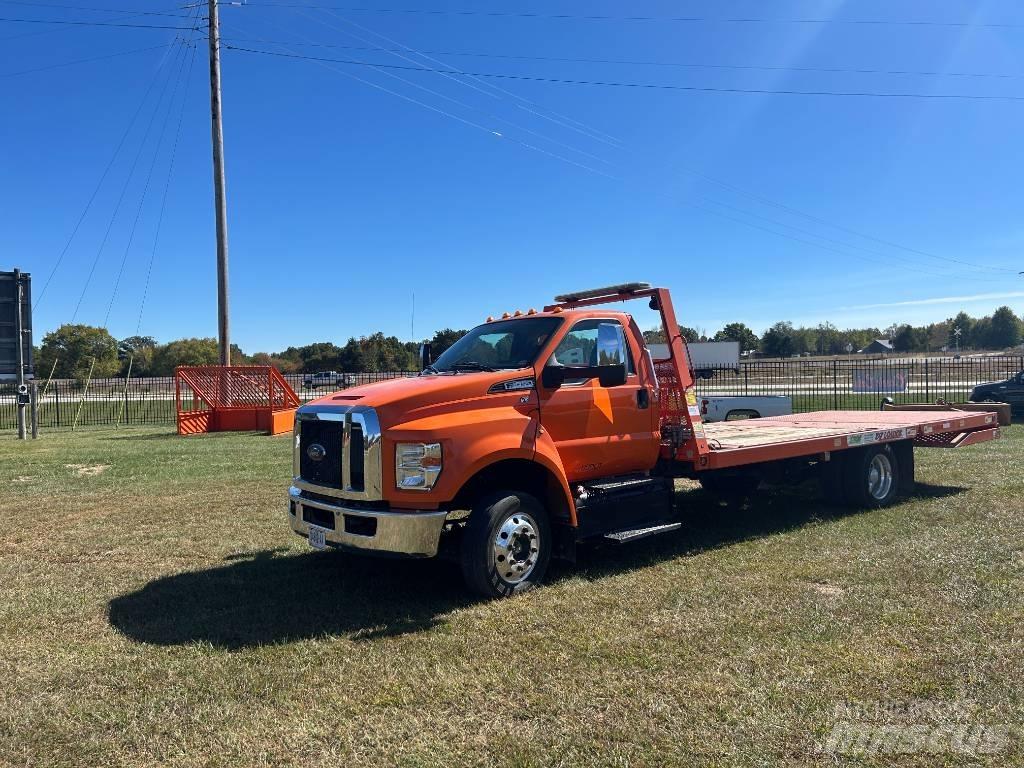 Ford F650 Platformos/ Pakrovimas iš šono
