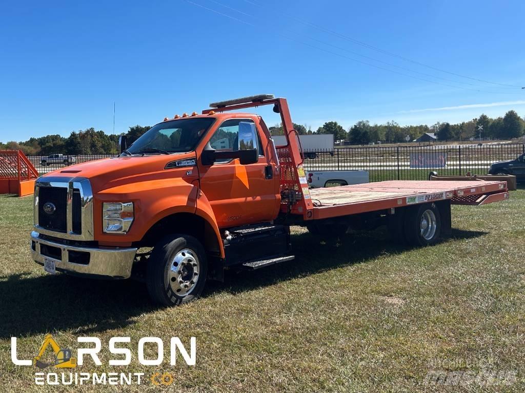 Ford F650 Platformos/ Pakrovimas iš šono