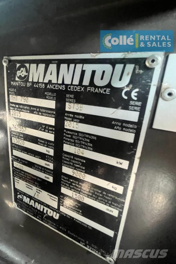 Manitou MHT 790 | 2015 Teleskopiniai krautuvai