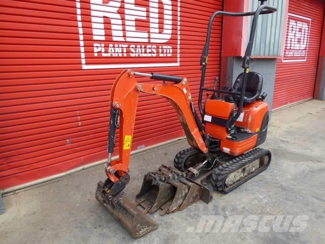 Kubota K 008-3 Mini ekskavatoriai < 7 t