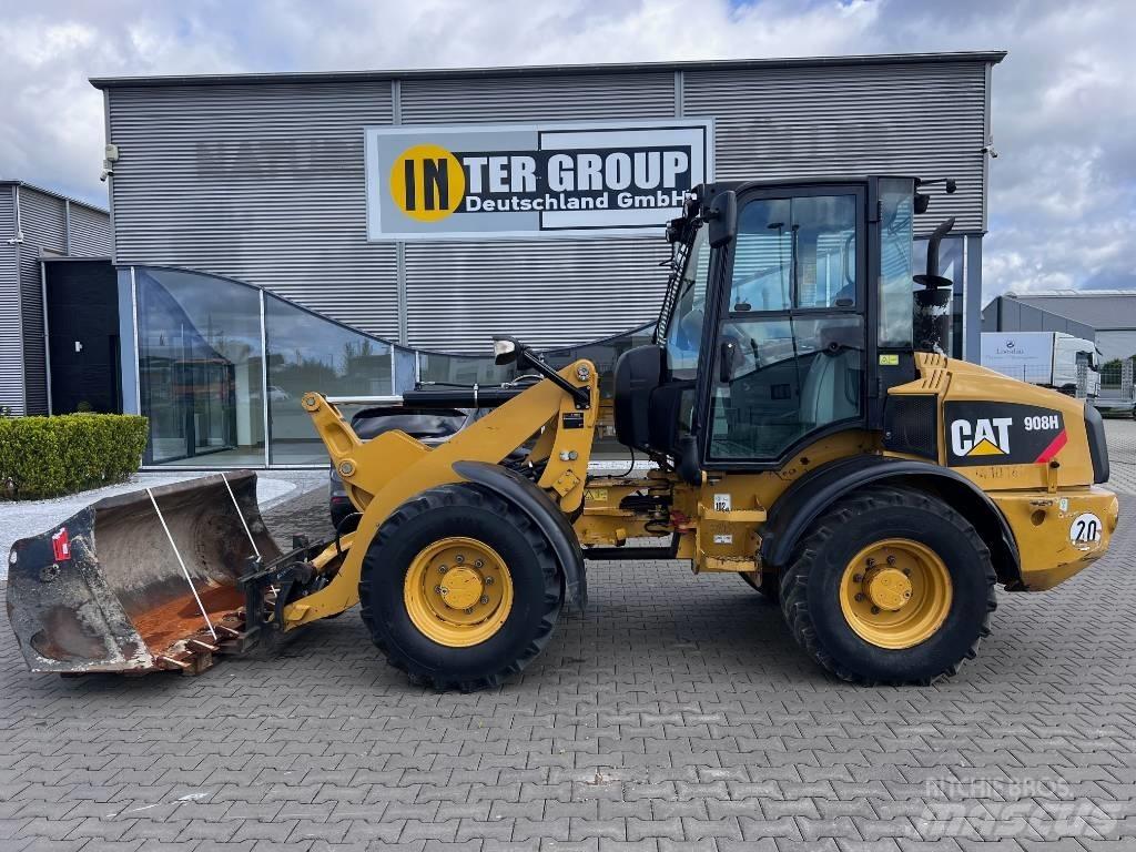 CAT 908 H Naudoti ratiniai krautuvai