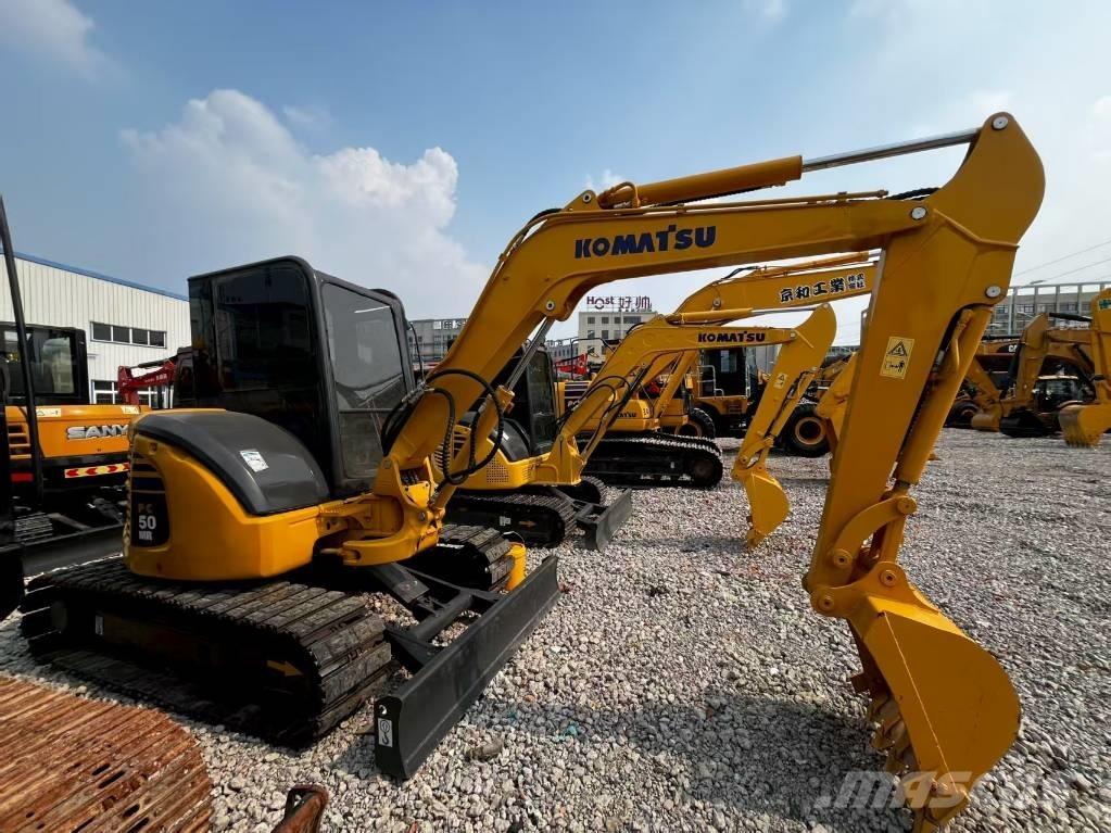 Komatsu PC 50 MR Mini ekskavatoriai < 7 t
