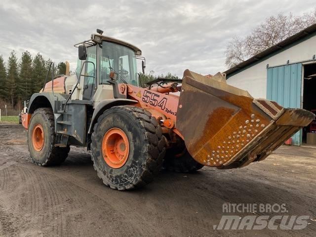 Liebherr L 554 Naudoti ratiniai krautuvai