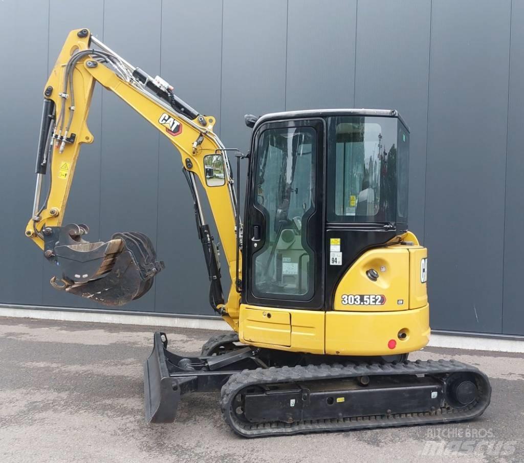 CAT 303.5E2CR Mini ekskavatoriai < 7 t