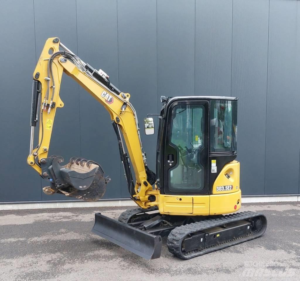 CAT 303.5E2CR Mini ekskavatoriai < 7 t