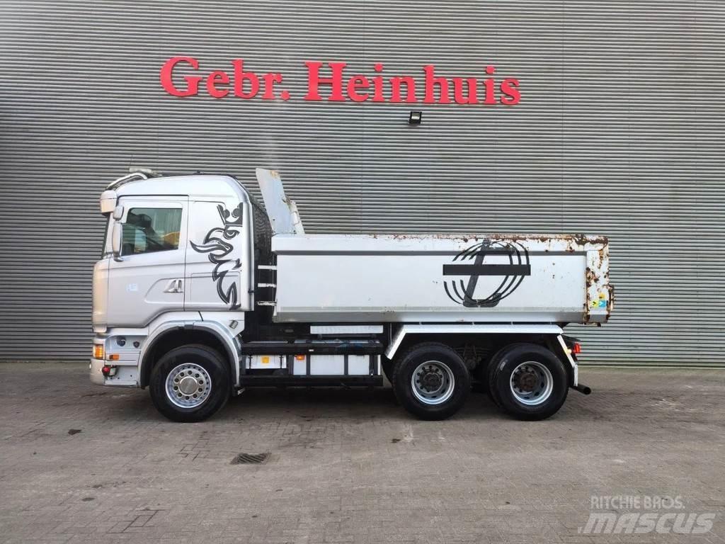 Scania R580 6x4 Savivarčių priekabų vilkikai