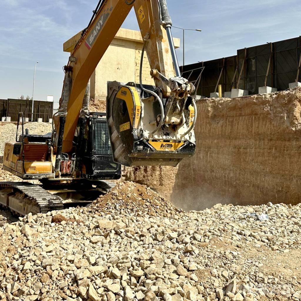 MB Crusher BF80.3 Smulkinimo kaušai