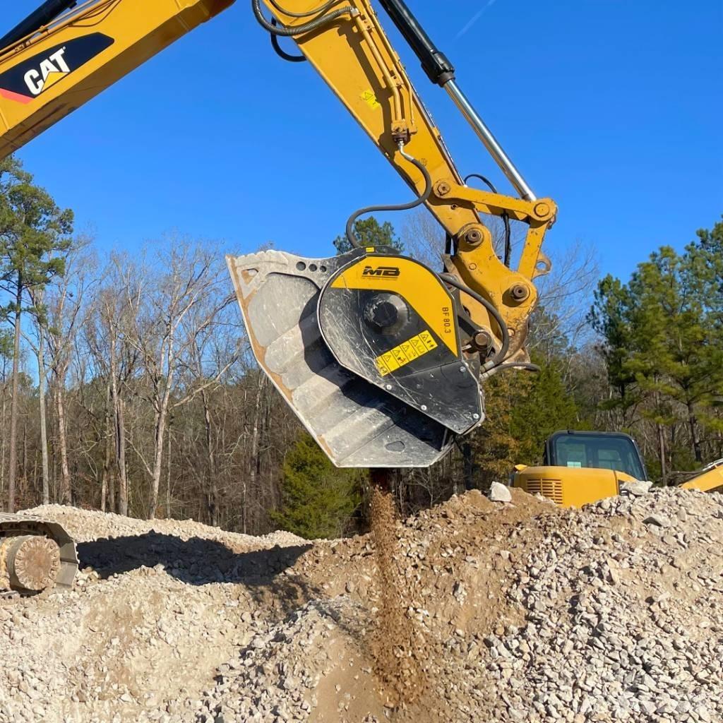 MB Crusher BF80.3 Smulkinimo kaušai