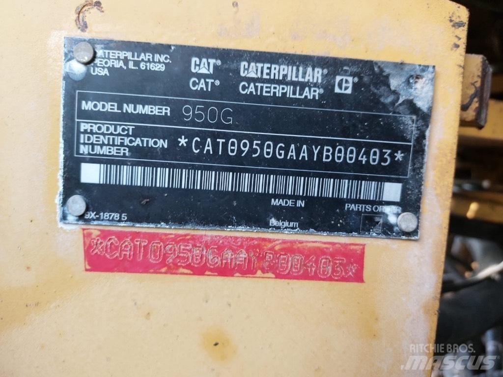CAT 950 G Naudoti ratiniai krautuvai