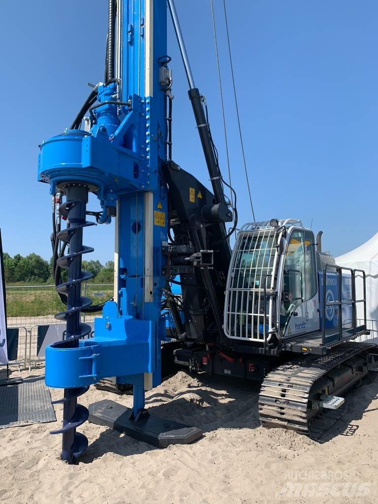 Soilmec SR 30 Eagle Polių kalimo technika