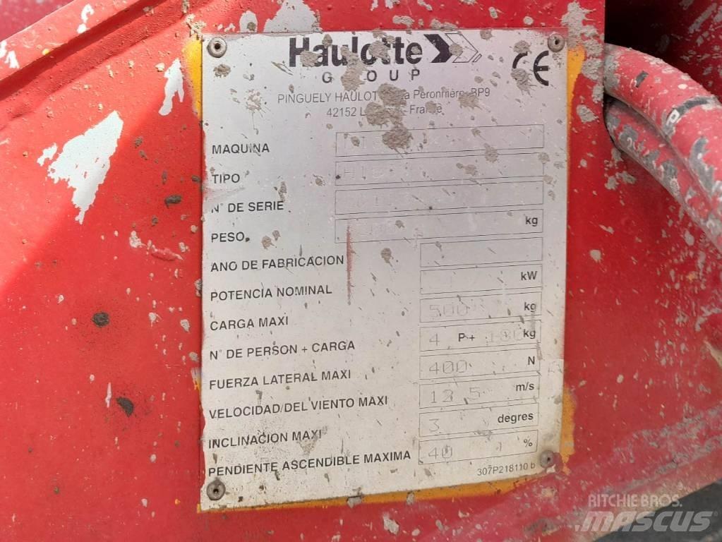 Haulotte H18SX Žirkliniai keltuvai