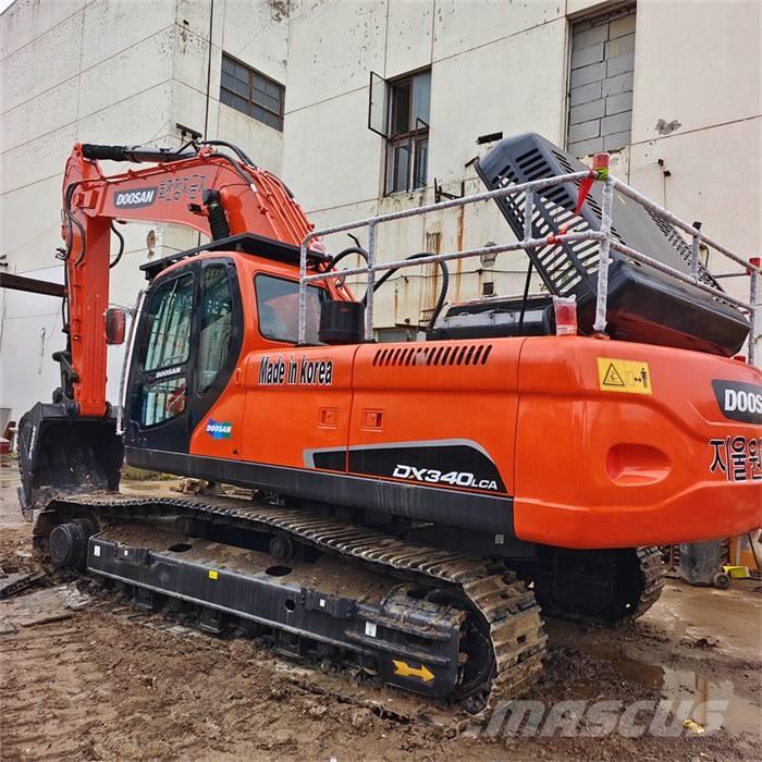 Doosan DX 340 LC Vikšriniai ekskavatoriai