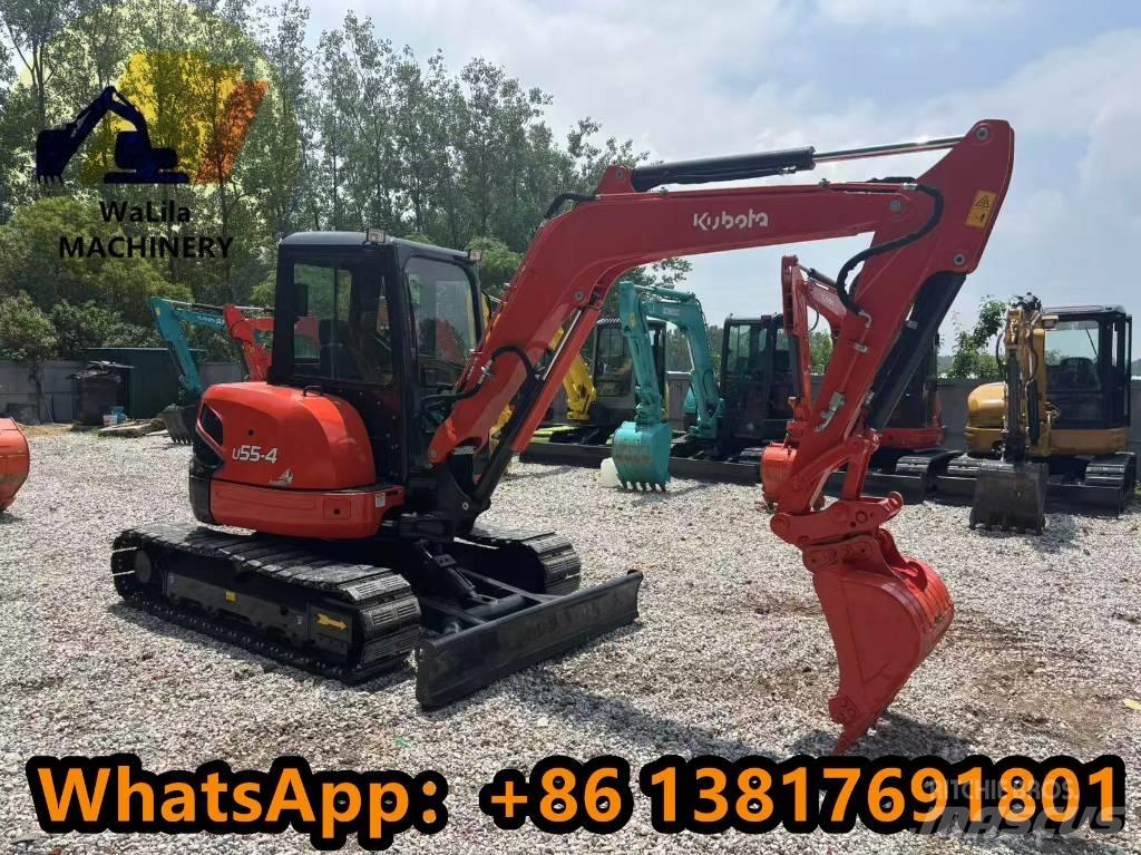 Kubota U 55-4 Mini ekskavatoriai < 7 t