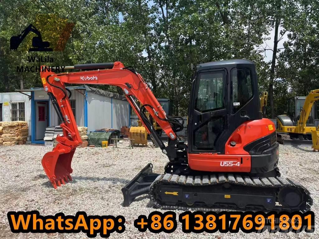 Kubota U 55-4 Mini ekskavatoriai < 7 t