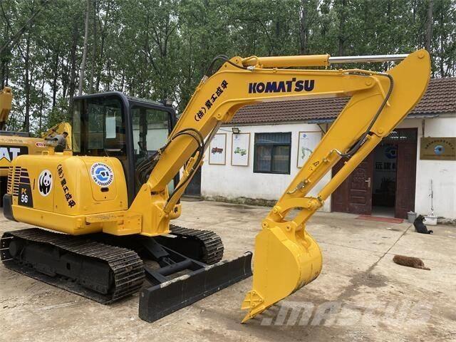 Komatsu PC 56 Vikšriniai ekskavatoriai
