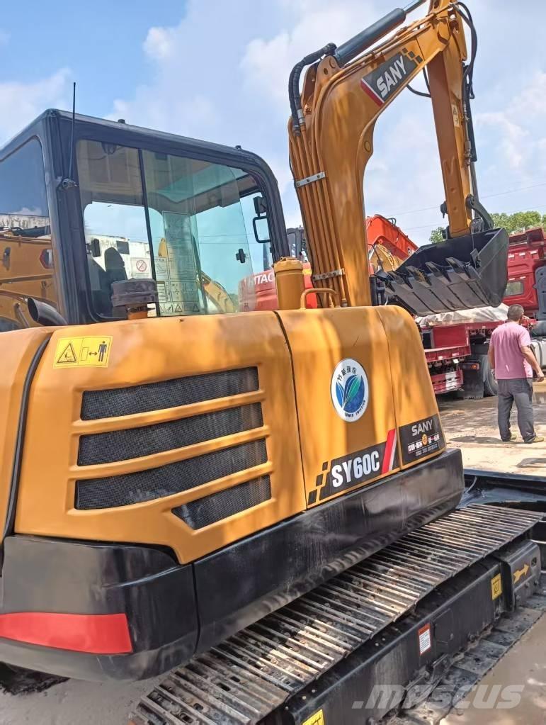 Sany SY 60 C Vidutinės galios ekskavatoriai 7-12 t