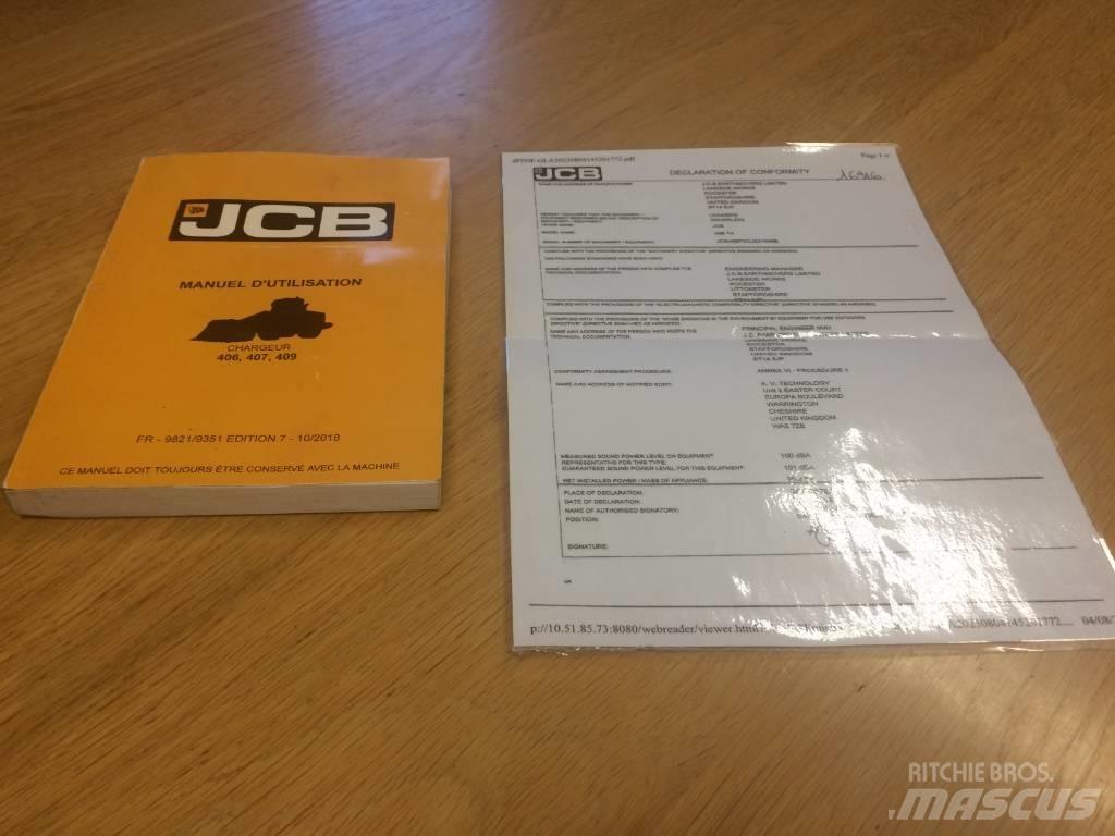 JCB 406 Naudoti ratiniai krautuvai