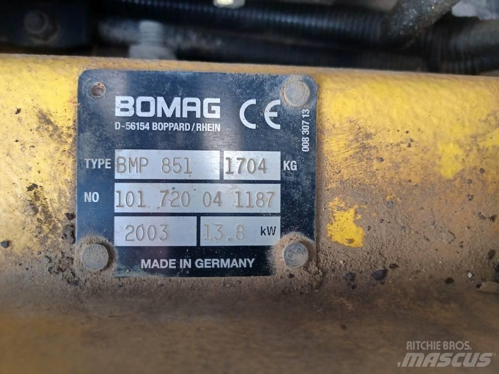 Bomag BMP 851 Gruntiniai volai