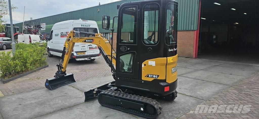 Sany SY 18 C Mini ekskavatoriai < 7 t