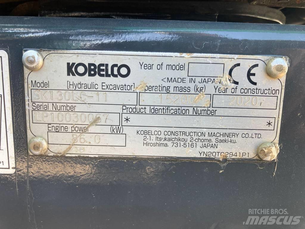 Kobelco SK 130 LC-11 Vikšriniai ekskavatoriai
