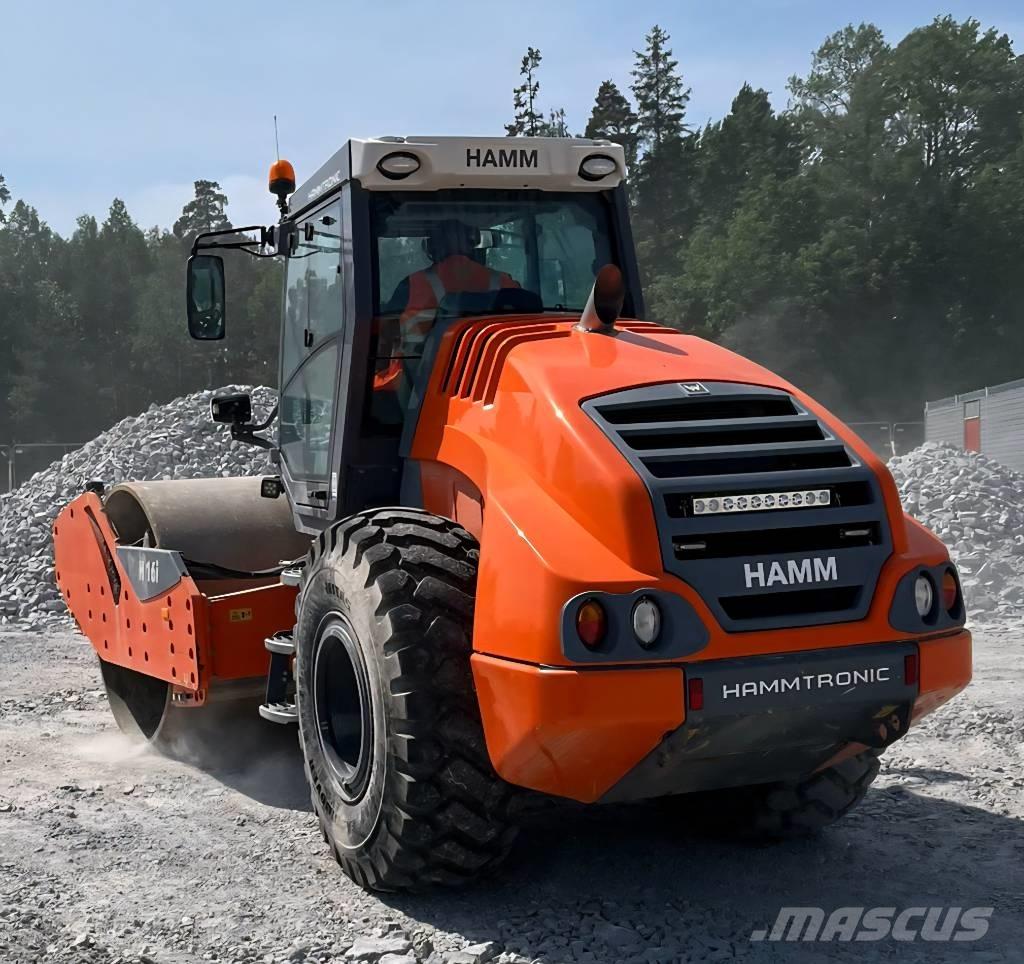 Hamm H 16 i Porinių būgnų volai