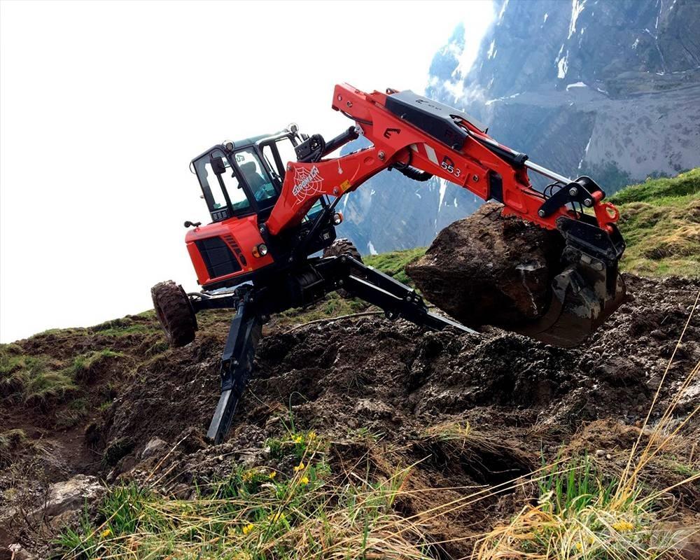 Euromach R555 Amfibiniai ekskavatoriai