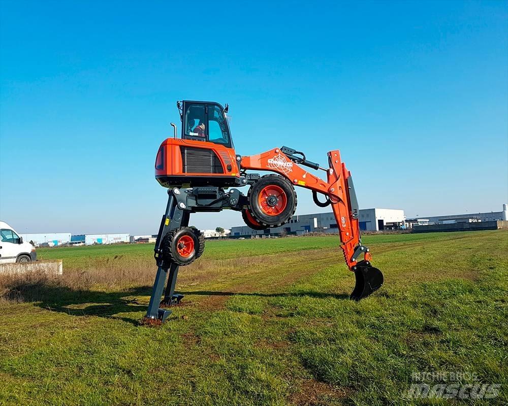 Euromach R555 Amfibiniai ekskavatoriai