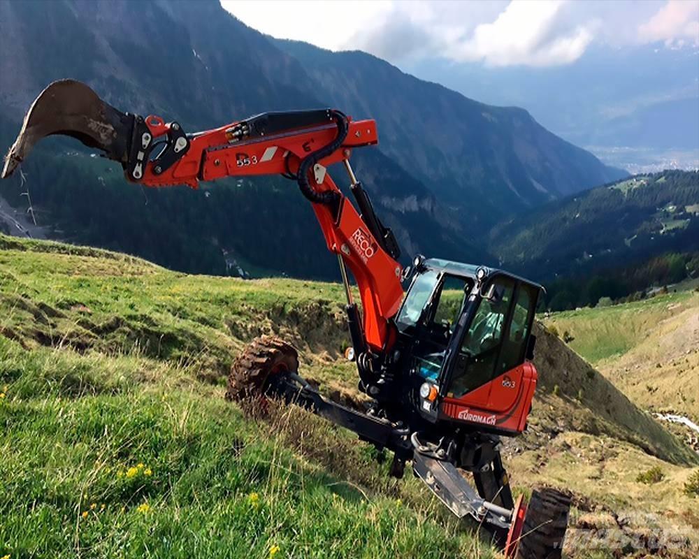 Euromach R555 Amfibiniai ekskavatoriai