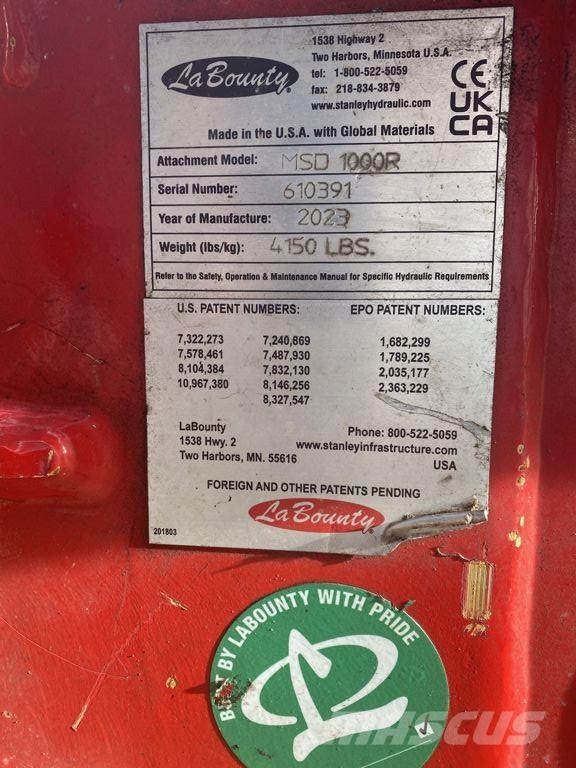 Labounty MSD1000R Rėžtuvai