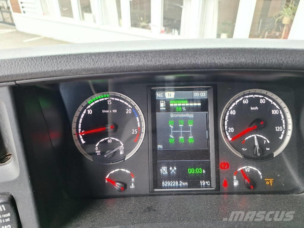 Scania R 580 LB Sunkvežimiai su keliamuoju kabliu