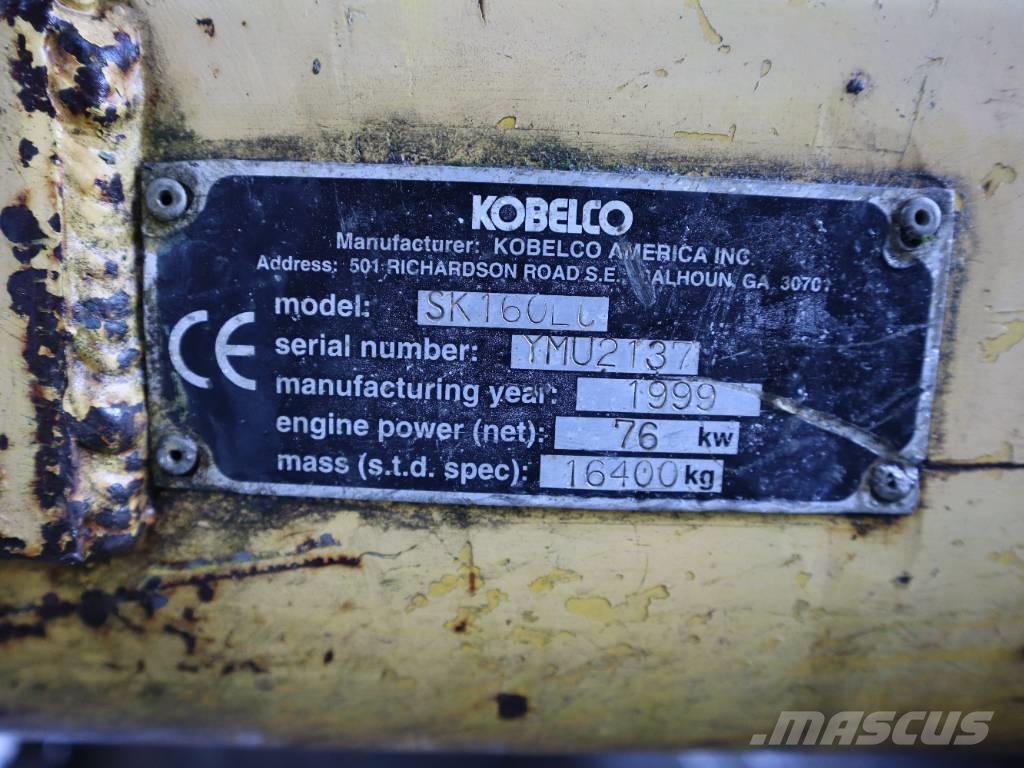 Kobelco SK 160 LC Vikšriniai ekskavatoriai