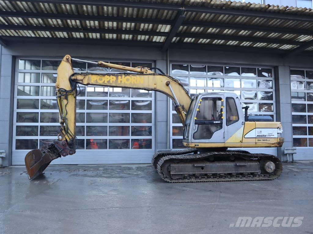 Kobelco SK 160 LC Vikšriniai ekskavatoriai