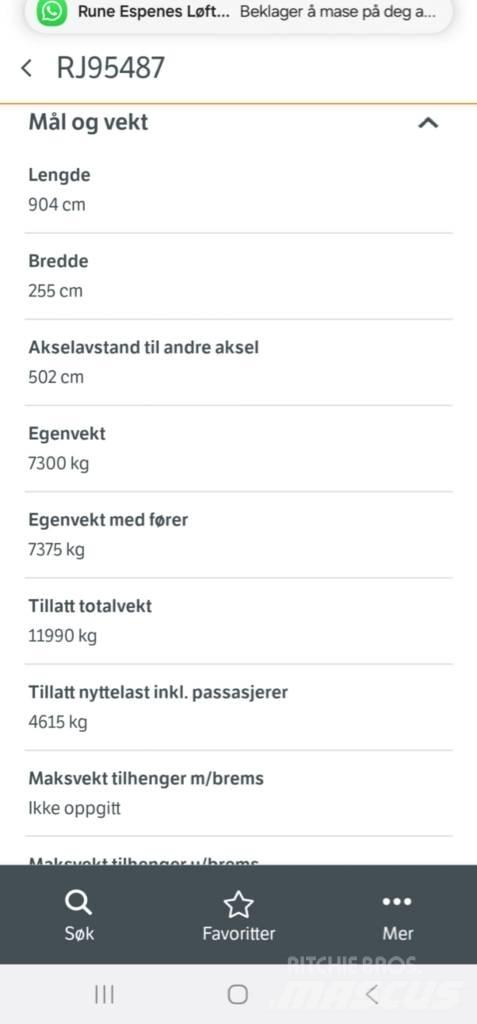 DAF 45-220 Važiuoklė su kabina