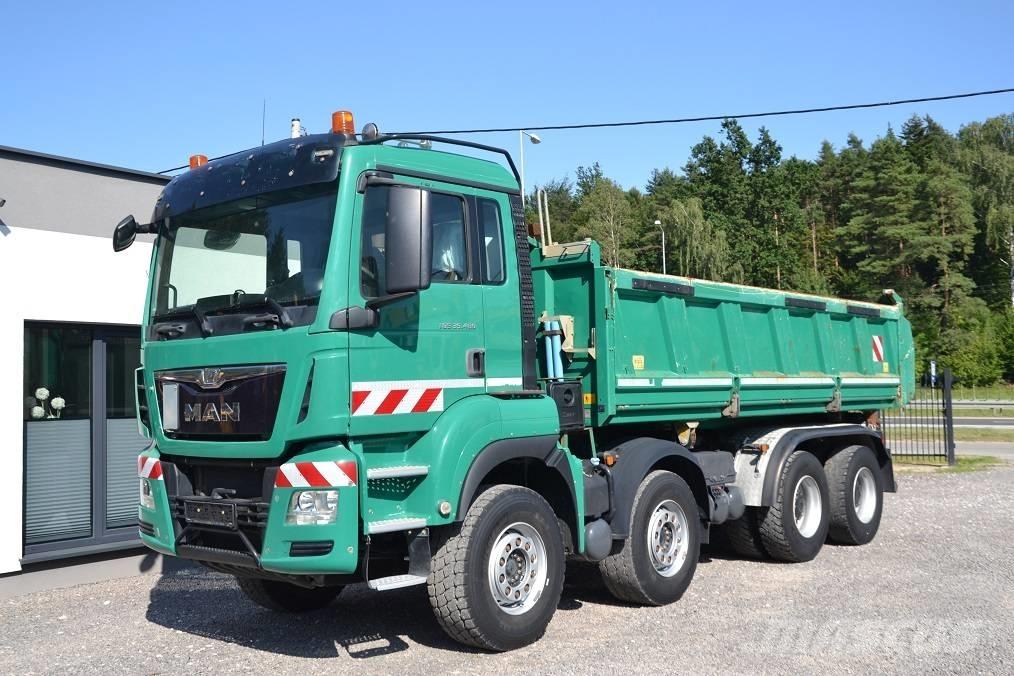 MAN TGS 35 480 Savivarčių priekabų vilkikai