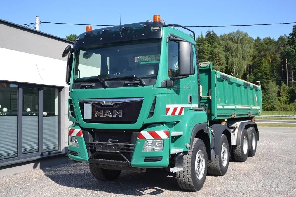 MAN TGS 35 480 Savivarčių priekabų vilkikai