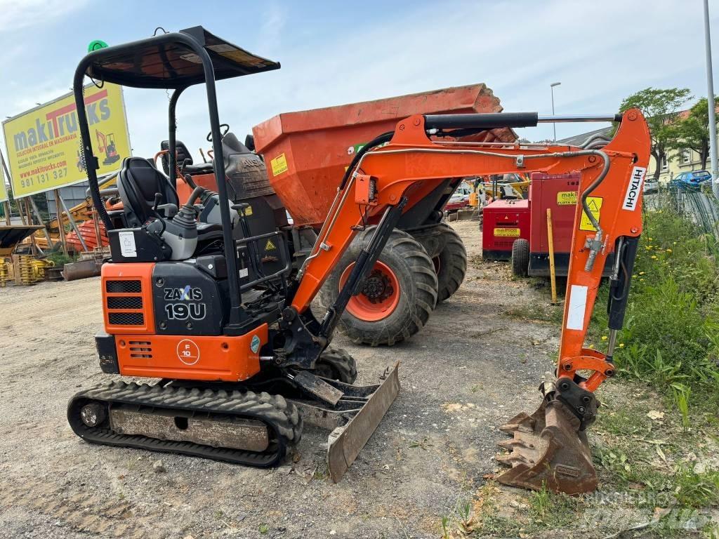 Hitachi ZX19U-5 Mini ekskavatoriai < 7 t