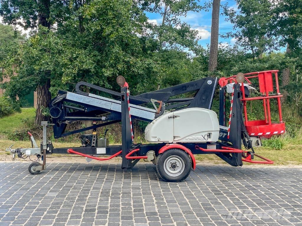 Niftylift 150 T Ant priekabų montuojamos kėlimo platformos