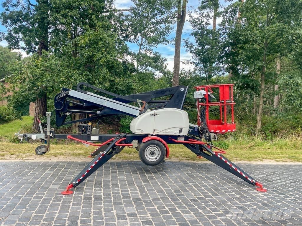 Niftylift 150 T Ant priekabų montuojamos kėlimo platformos