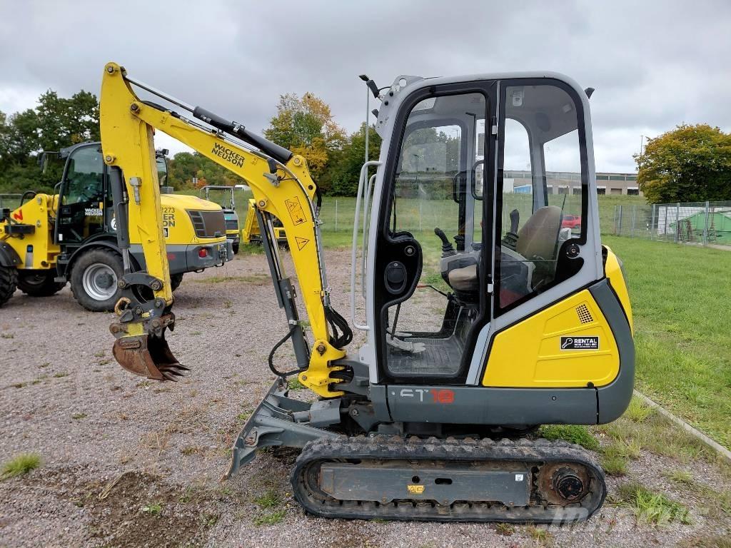 Wacker Neuson ET18 Vikšriniai ekskavatoriai