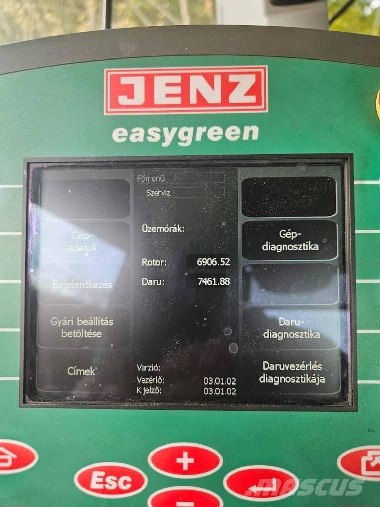 JENZ HEM583Z Medienos smulkintuvai